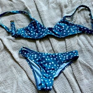SHEIN polka dot bikini